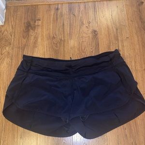 Lulu lemon Black drawstring shorts - Sz 2